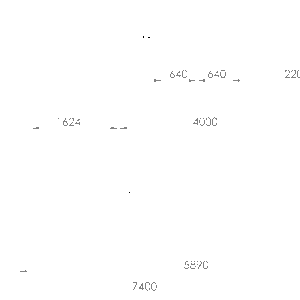 Grúa UNITRAILER UNIPLAT 600/3 S con tres ejes 600×215 3500 KG