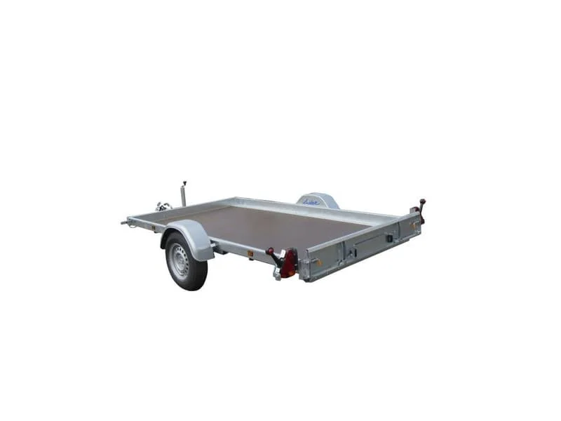 Remolque de plataforma con freno-Lider-Robusto 36386-3,20 m-1500 Kg-1 eje