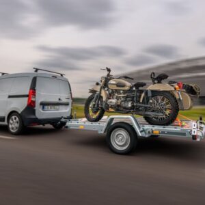 Portador plegable de la motocicleta del remolque de la barra de tiro / portador 266 de la bici del patio 750 kilogramos