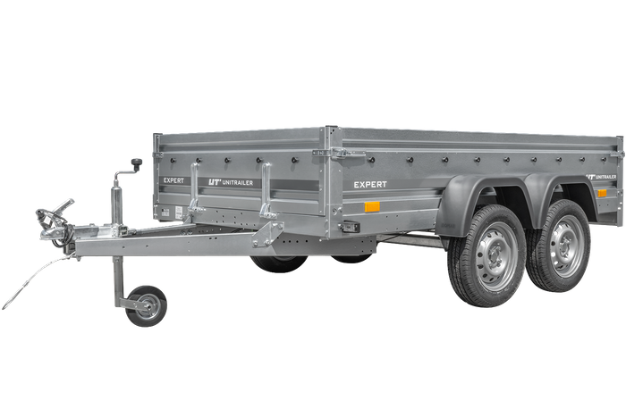 Remolque para automóvil de un solo eje 264 x 150 EXPERT 2615 GVW 500/750 kg - Imagen 8