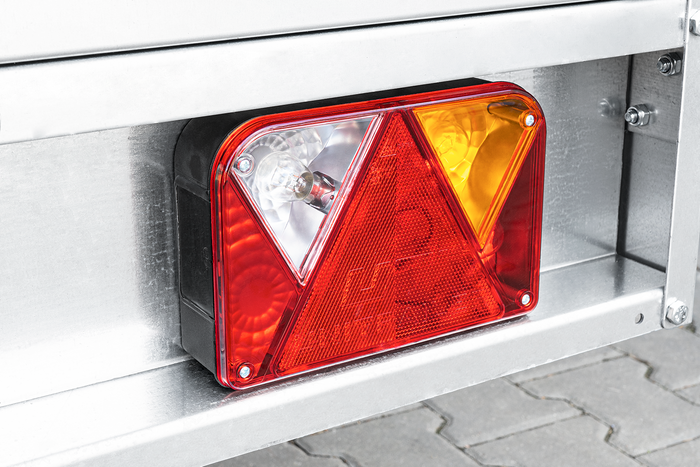 Remolque para automóvil de un solo eje 264 x 150 EXPERT 2615 GVW 500/750 kg - Imagen 10