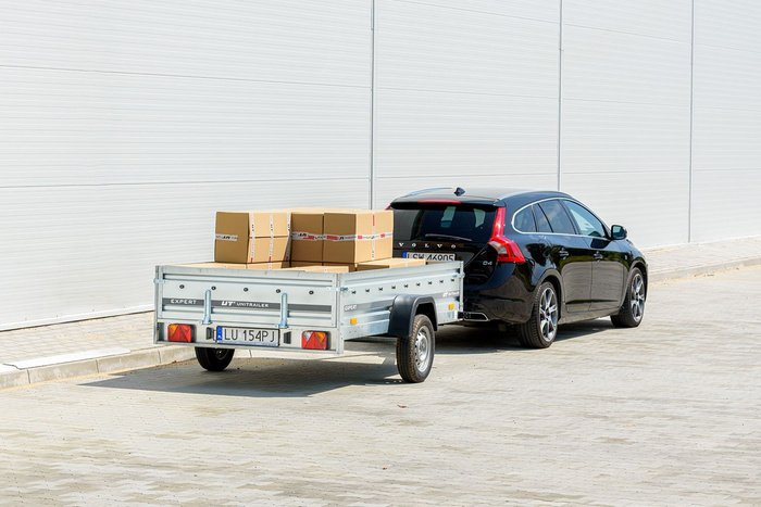Remolque para automóvil de un solo eje 264 x 150 EXPERT 2615 GVW 500/750 kg - Imagen 3
